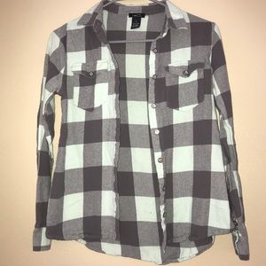 Flannel button up